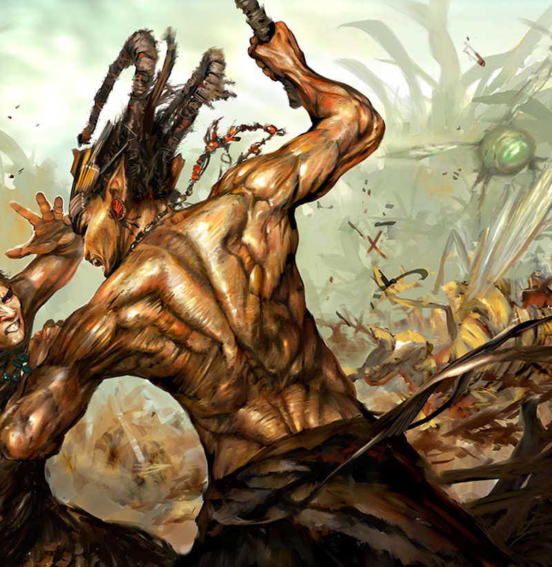 Illustration for article titled The Armies Who Do Battle on the Backs of Insects